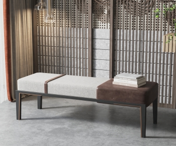 New Chinese Style Bench-ID:482023003