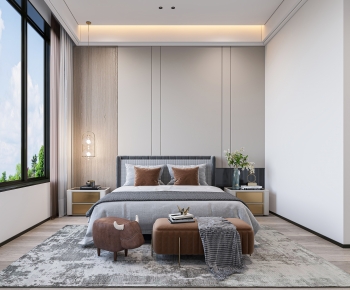 Modern Bedroom-ID:983865023