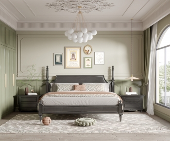 French Style Bedroom-ID:582753906
