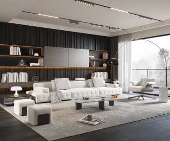 Modern A Living Room-ID:721539975