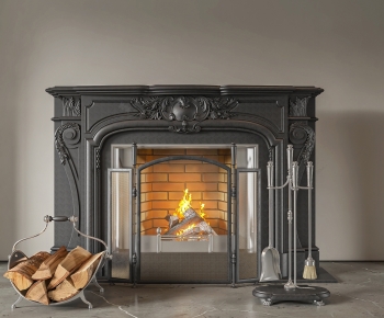 French Style Fireplace-ID:501949072