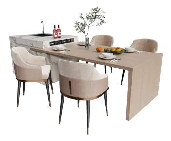 Modern Dining Table And Chairs-ID:831362013