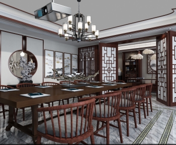 New Chinese Style Meeting Room-ID:495199921