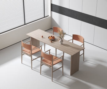 Nordic Style Dining Table And Chairs-ID:776890044