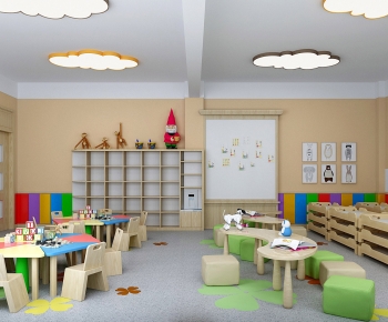 Nordic Style Children's Kindergarten-ID:288519969