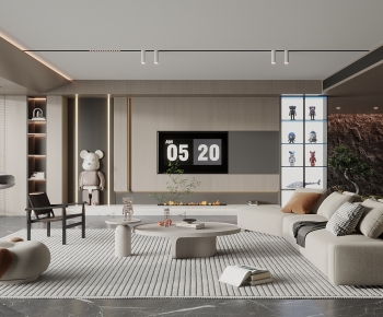 Modern A Living Room-ID:835118068
