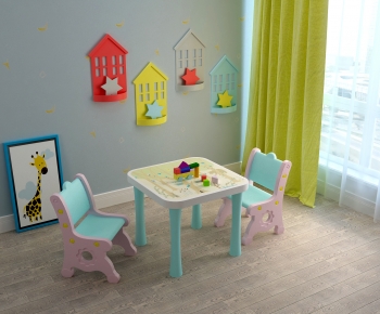 Modern Children's Table/chair-ID:660756115