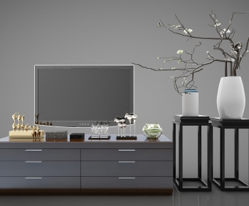 New Chinese Style TV Cabinet-ID:904936083