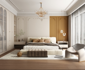 French Style Bedroom-ID:132215024