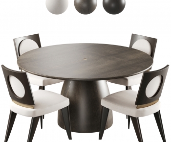 Modern Dining Table And Chairs-ID:778222083