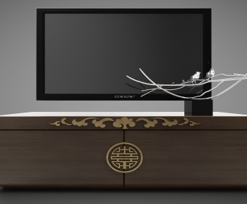 New Chinese Style TV Cabinet-ID:547099116