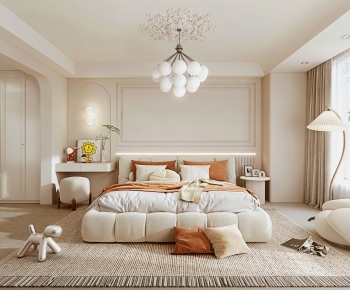 French Style Bedroom-ID:692621954