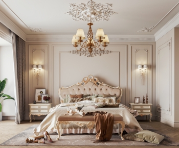 European Style Bedroom-ID:501816993