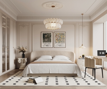 French Style Bedroom-ID:596869959