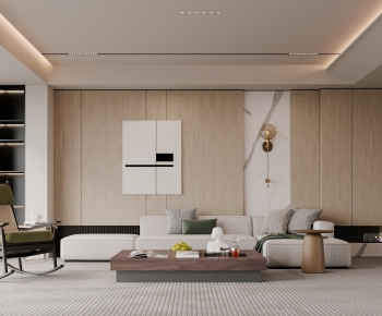 Modern A Living Room-ID:643107893