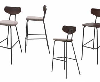 Nordic Style Bar Chair-ID:303555011