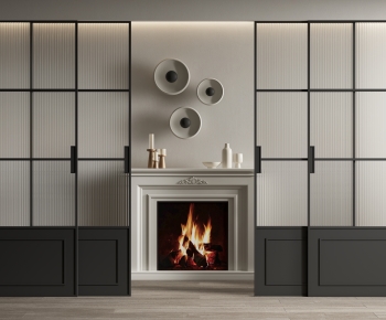 French Style Fireplace-ID:668741941