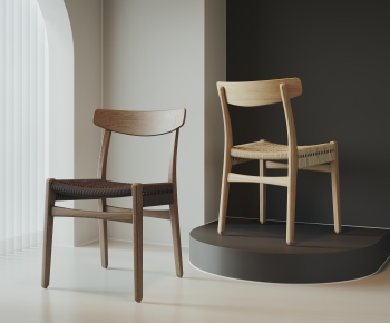 Wabi-sabi Style Single Chair-ID:334516052