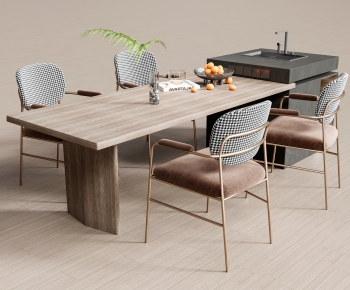 Modern Dining Table And Chairs-ID:163980018