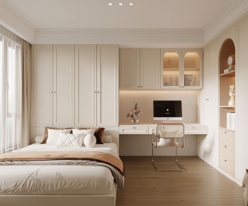French Style Bedroom-ID:714504963