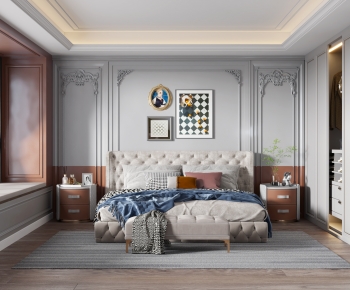French Style Bedroom-ID:454818968