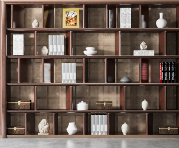 New Chinese Style Shelving-ID:623157025
