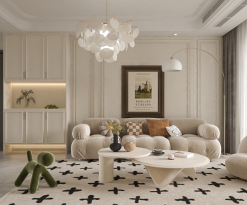 French Style A Living Room-ID:473325975