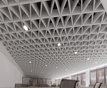 Modern Suspended Ceiling-ID:188536885