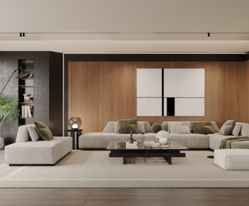 Wabi-sabi Style A Living Room-ID:846199043