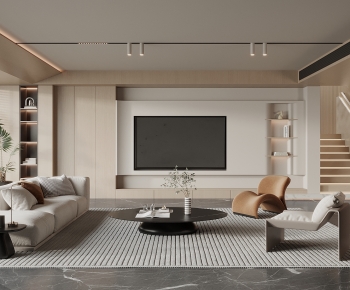 Modern A Living Room-ID:295787104