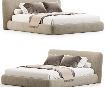 Modern Double Bed-ID:921916015