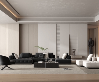 Modern A Living Room-ID:697171938