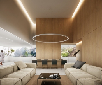 Modern A Living Room-ID:776491256