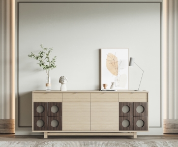 Nordic Style Side Cabinet/Entrance Cabinet-ID:220526932
