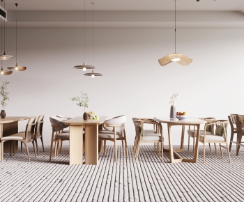 Nordic Style Dining Table And Chairs-ID:631155017