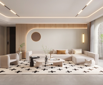 Modern A Living Room-ID:543000944