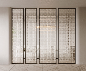 Modern Glass Screen Partition-ID:962646965