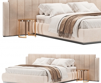 Modern Double Bed-ID:310285092