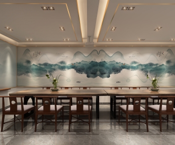 New Chinese Style Meeting Room-ID:132771977