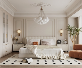 French Style Bedroom-ID:646477942
