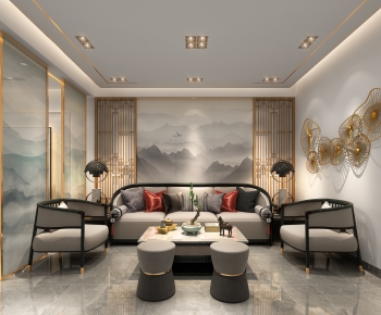 New Chinese Style Reception Room-ID:363471983