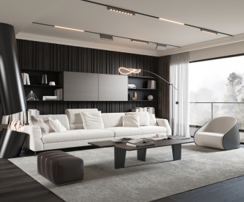 Modern A Living Room-ID:337618119