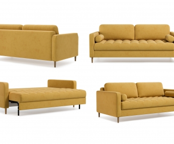 Nordic Style A Sofa For Two-ID:606177092