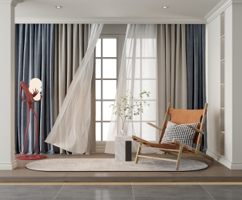 Modern Wabi-sabi Style The Curtain-ID:792272096