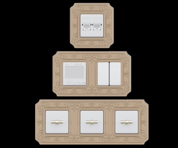 European Style Switch Socket Panel-ID:185079101