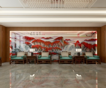 New Chinese Style Reception Room-ID:259116897