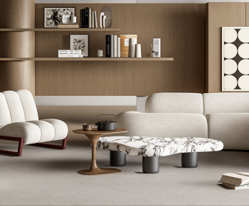 Modern Wabi-sabi Style Sofa Combination-ID:775233981