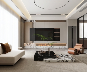 Modern A Living Room-ID:924297099
