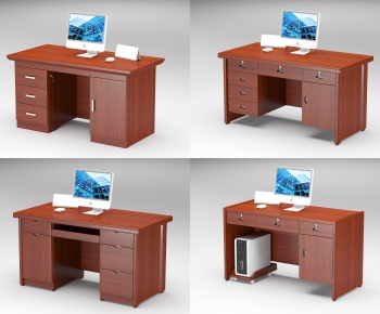 Chinese Style Office Table-ID:211462028