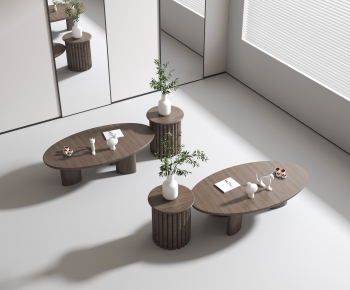 Modern Wabi-sabi Style Coffee Table-ID:902621035